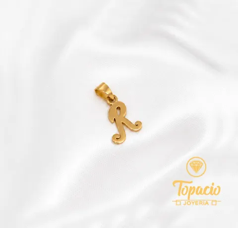Dije Inicial "R" 18K
