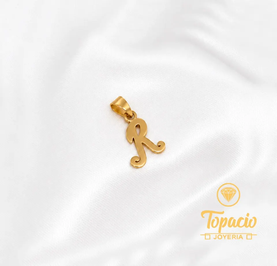 Dije Inicial "R" 18K