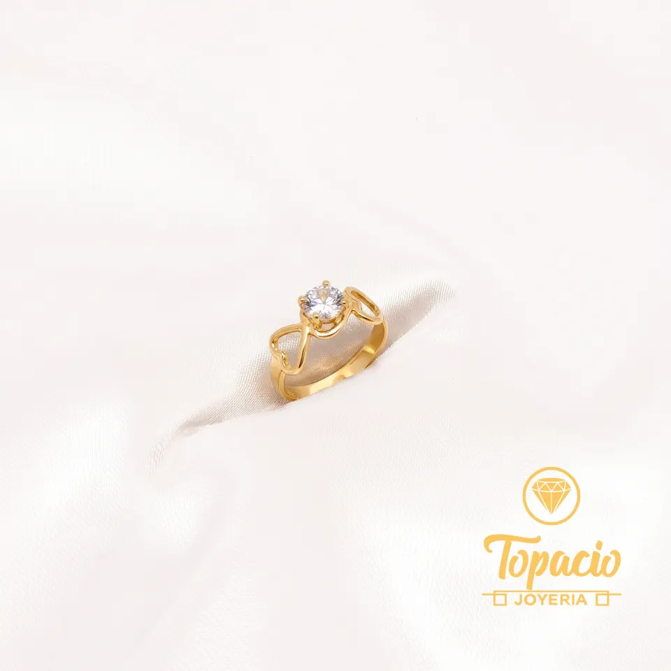 Anillo Corazón 18K