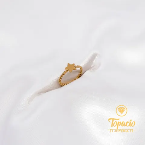 Anillo Estrella 18K