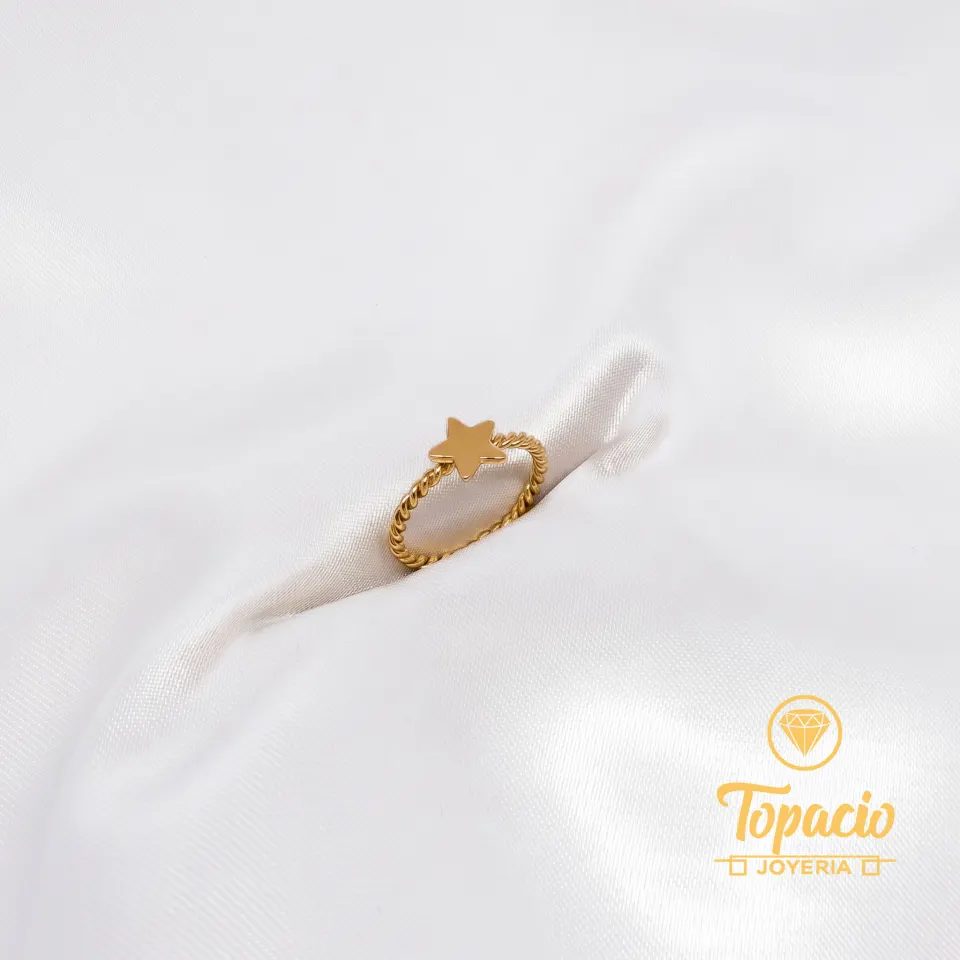 Anillo Estrella 18K