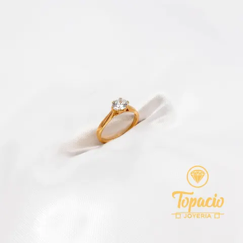 Anillo de Compromiso 18K