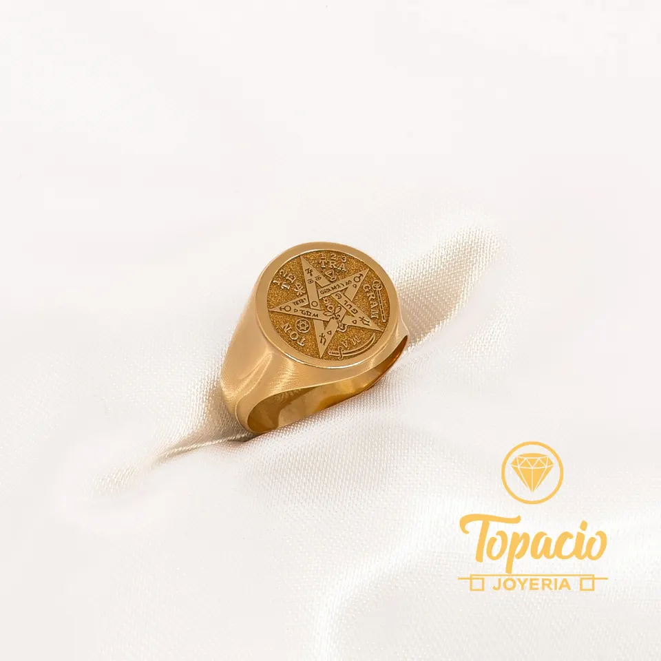 Anillo Tetragramaton 18K