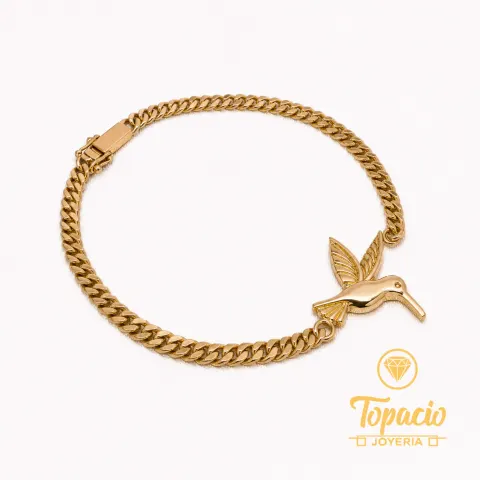Pulsera Colibrí 18K