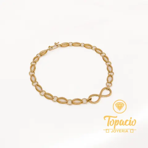 Pulsera Infinito 18K