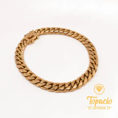 Pulsera Lomo de Corvina 18K