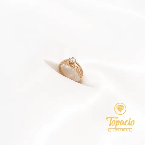 Anillo de Compromiso 18K