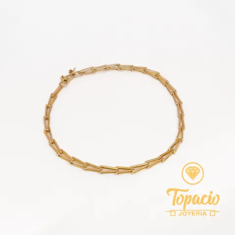 Pulsera Espiga 18K
