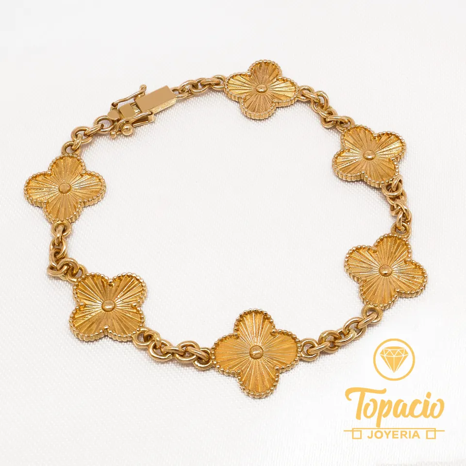 Pulsera Van Cleef 18K