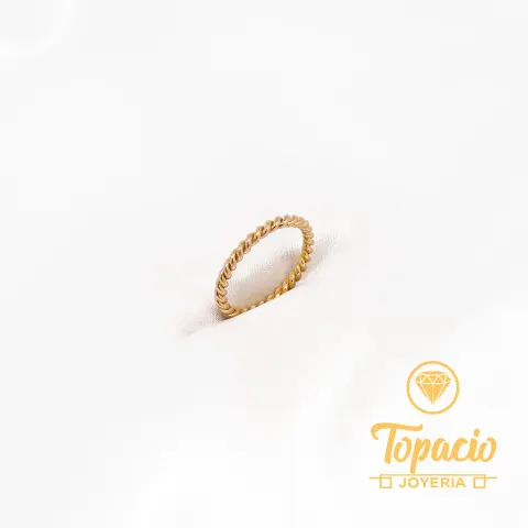 Anillo Trenzado 18K