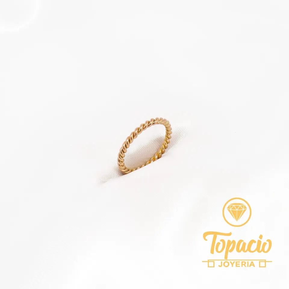Anillo Trenzado 18K