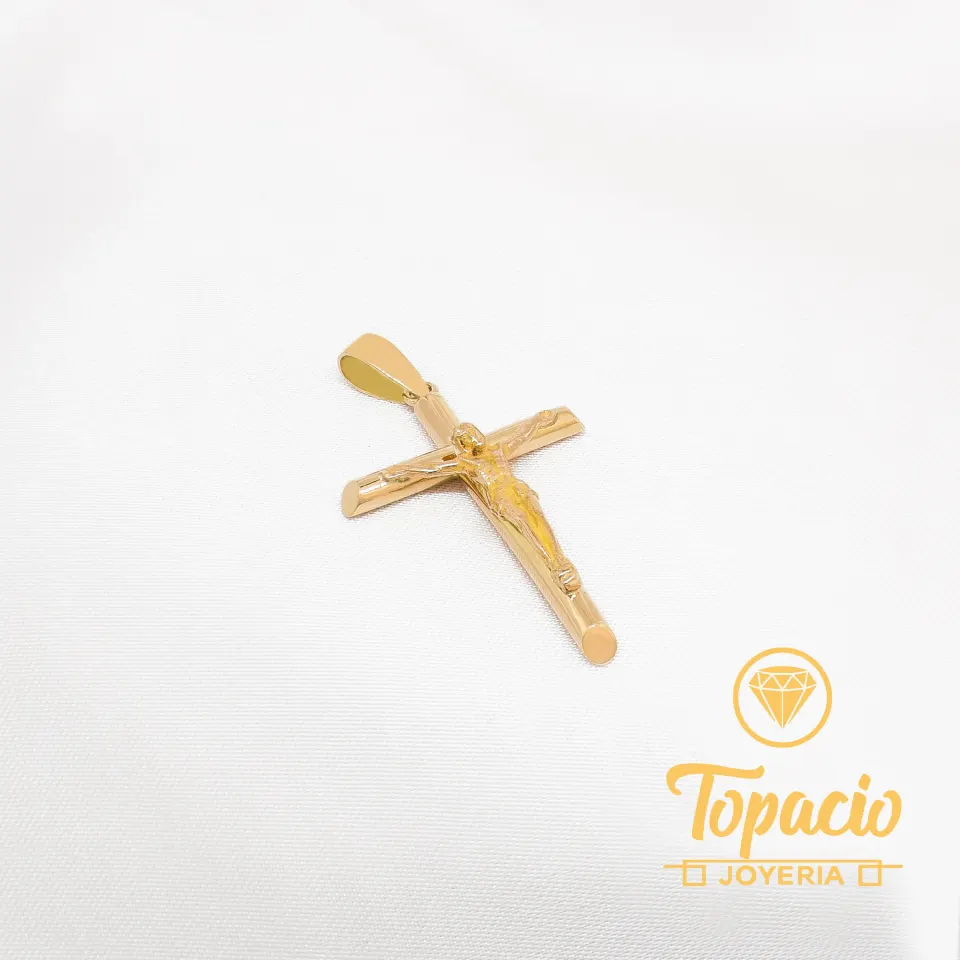 Dije Crucifijo 18K