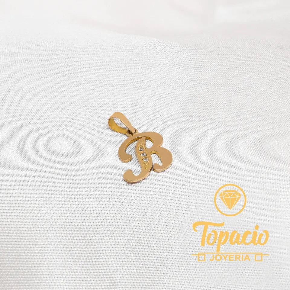 Dije Inicial “B” 18K
