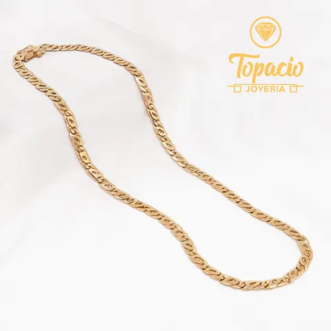 Cadena Mónaco 18K