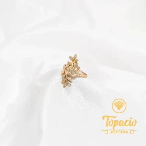 Anillo Ramo de Olivo 18K