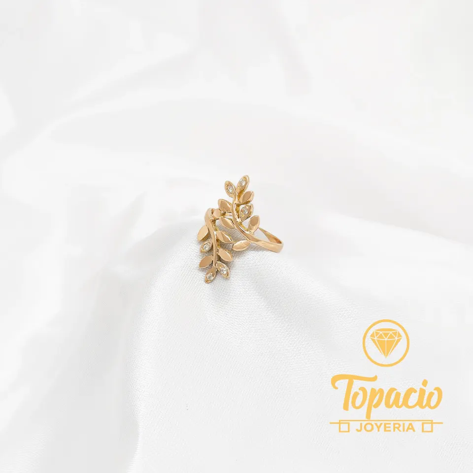 Anillo Ramo de Olivo 18K