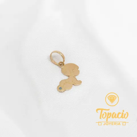 Dije Bebé Personalizado 18K