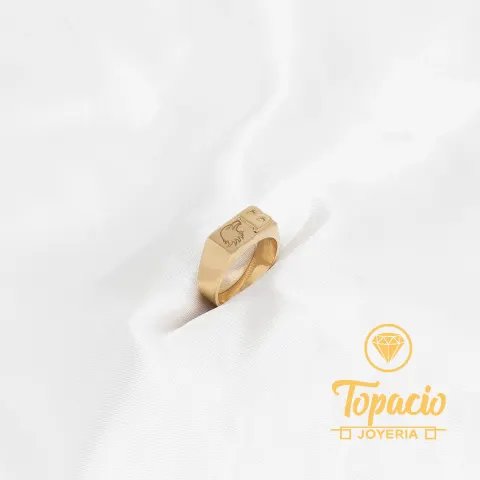 Anillo Chevalier Personalizado 18K