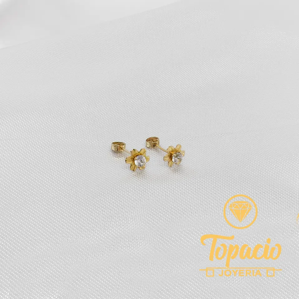 Abridor Flor Blanca 18K