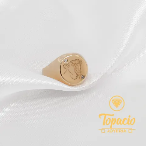 Anillo Personalizado 18K