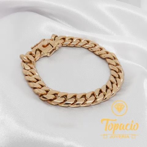 Pulsera Lomo de Corvina 18K