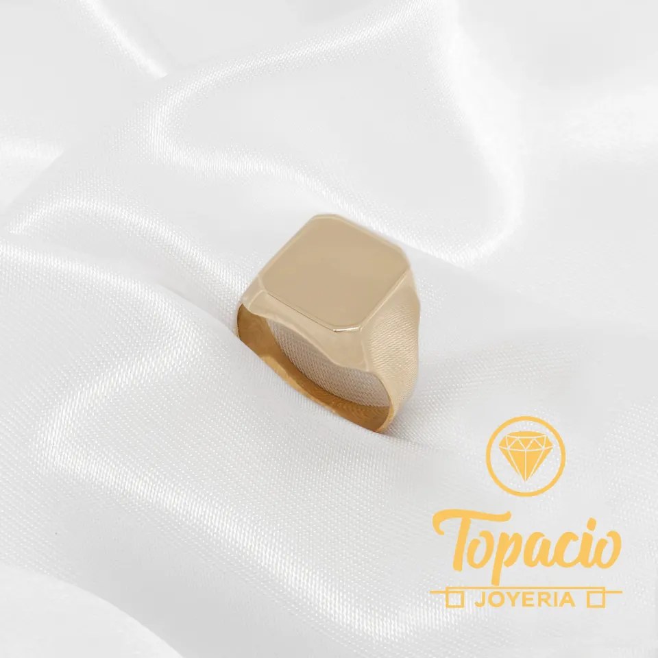 Anillo Sello 18K