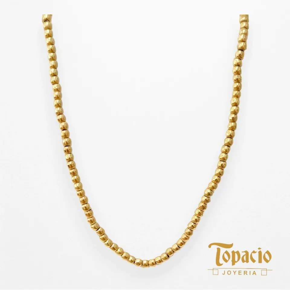 Cadena Bolas 18K