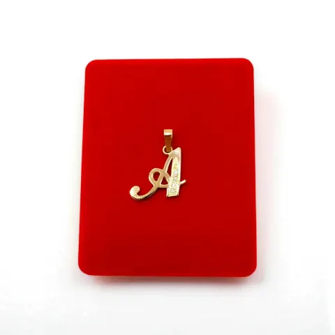 Dije Inicial “A” 18K