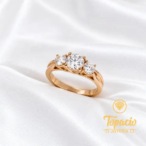Anillo de Compromiso 18K