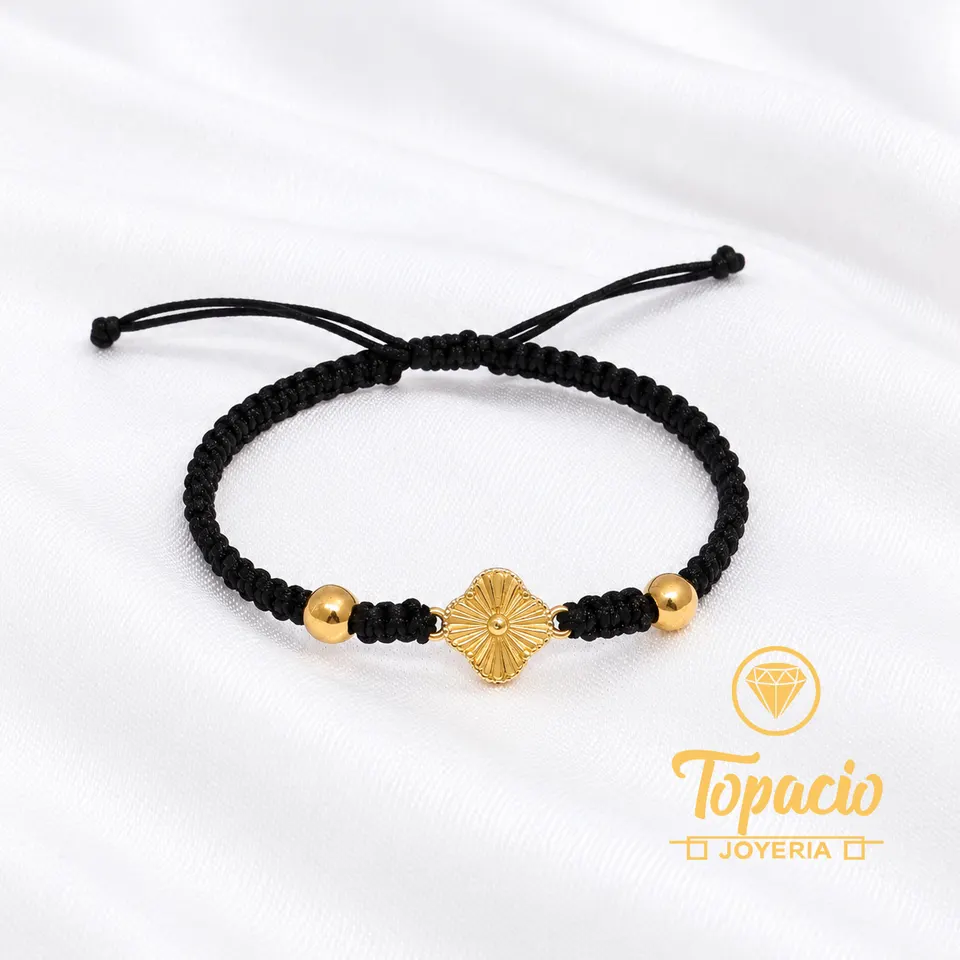 Pulsera Hilo Van Cleef 18K