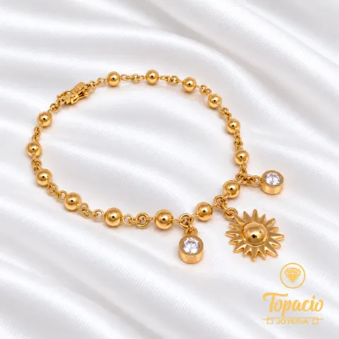 Tobillera 18K