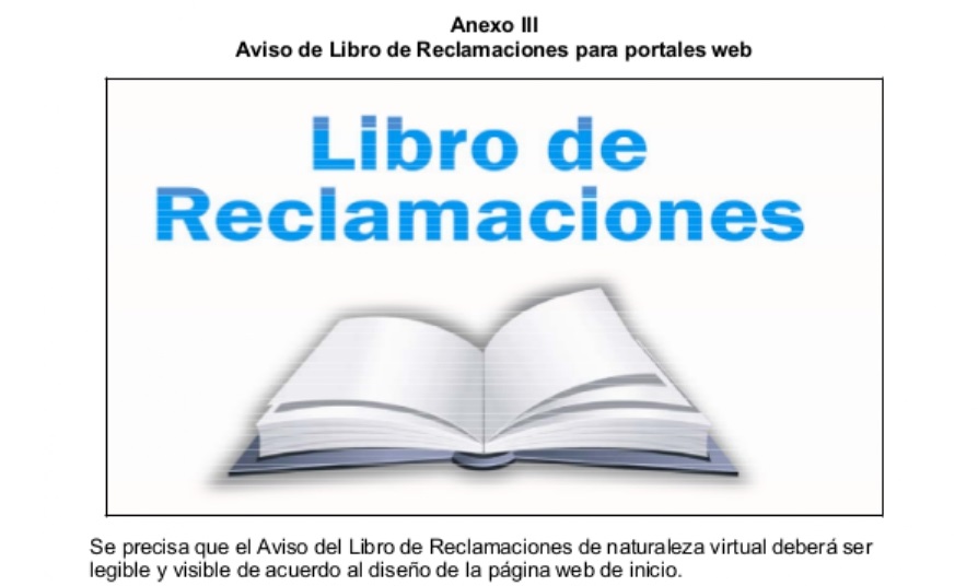 Libro de Reclamaciones Topacio Joyería