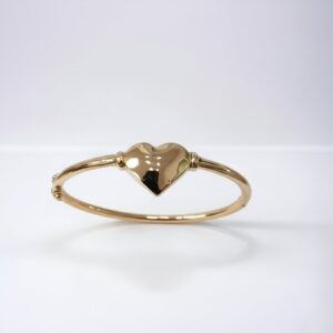 Puñera Corazón en Oro 18k