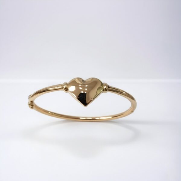 Puñera Corazón en Oro 18k