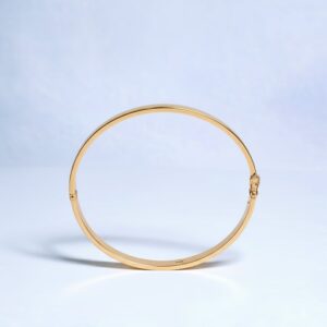 Puñera Liso en Oro 18k