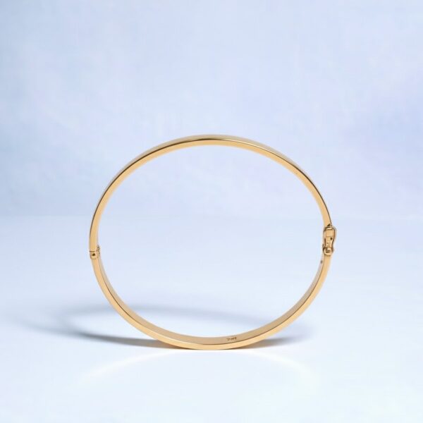 Puñera Liso en Oro 18k