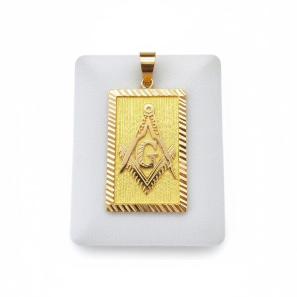 Dije Masónico en Oro 18k