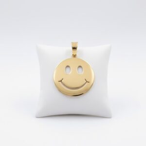 Dije Smiley en Oro 18k