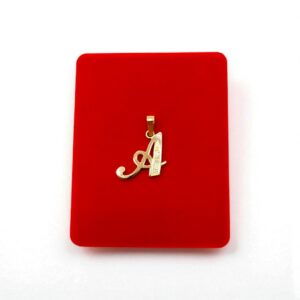 Dije Inicial “A” en Oro 18k