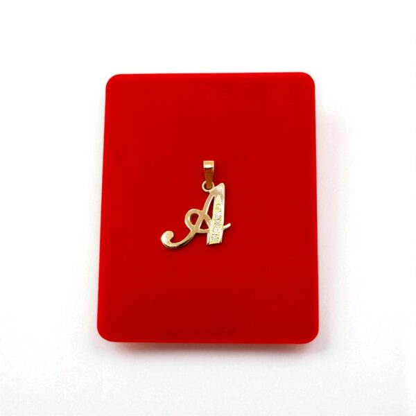 Dije Inicial “A” en Oro 18k
