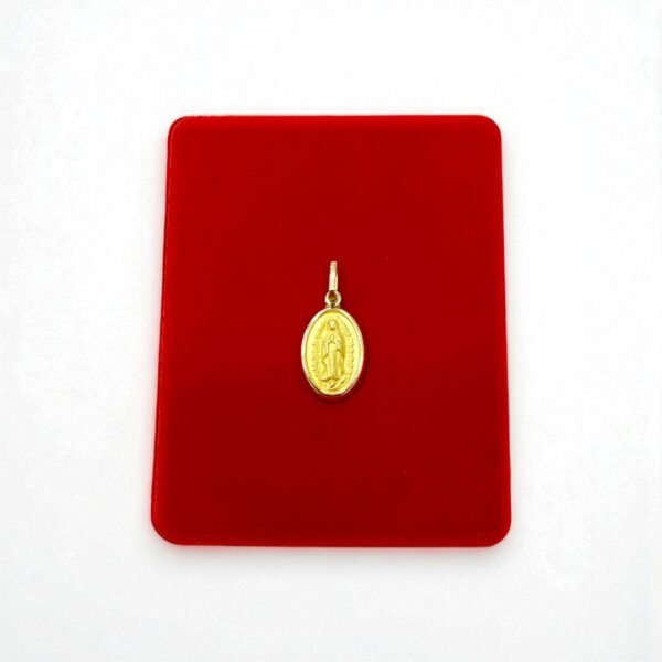 Dije Virgen de Guadalupe en Oro 18k