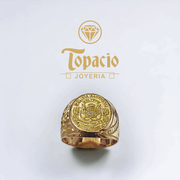 Anillo PNP Emblema 18K