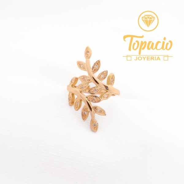 Anillo Ramo de Olivo 18K
