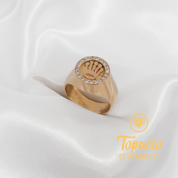 Anillo Corona Rolex 18K