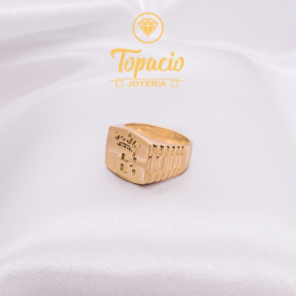 Anillo Rolex Personalizado con Inicial "B"