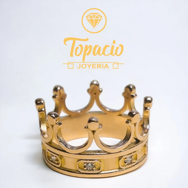 Anillo Corona Real 18K