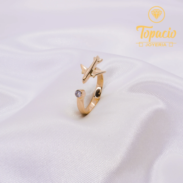 Anillo Avión 18K