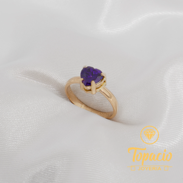 Anillo Corazón 18K