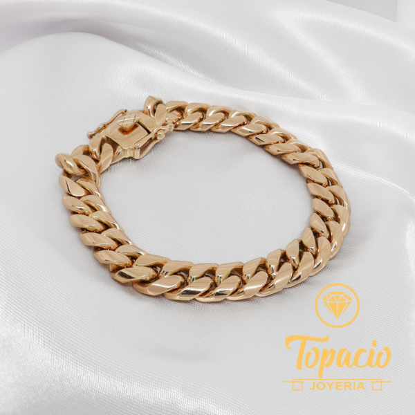 Pulsera Lomo de Corvina 18K