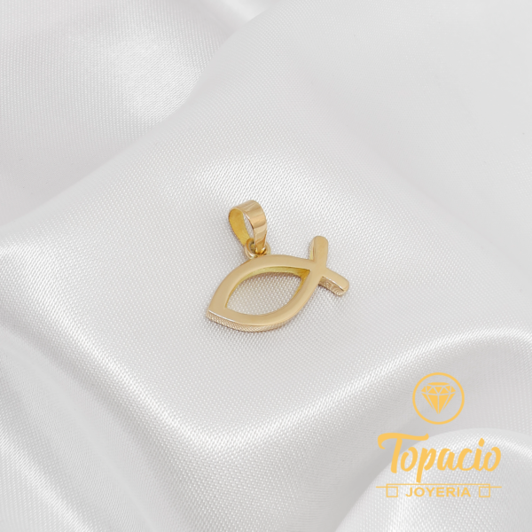 Dije Pez Cristiano 18K
